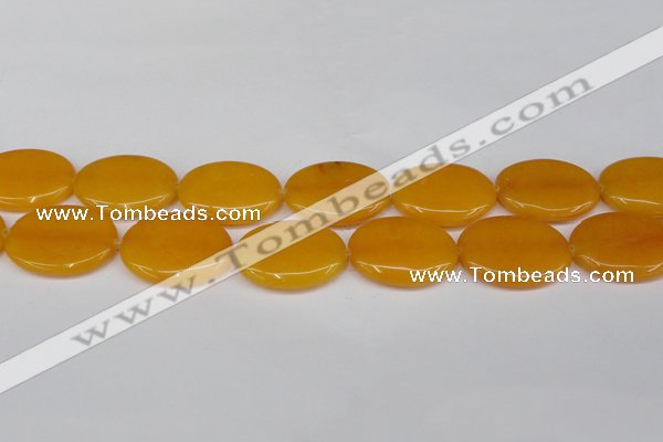 CCN3985 15.5 inches 30*40mm oval candy jade beads wholesale