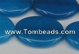 CCN3994 15.5 inches 30*40mm oval candy jade beads wholesale