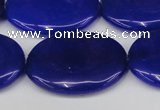 CCN3995 15.5 inches 30*40mm oval candy jade beads wholesale