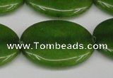 CCN3996 15.5 inches 30*40mm oval candy jade beads wholesale