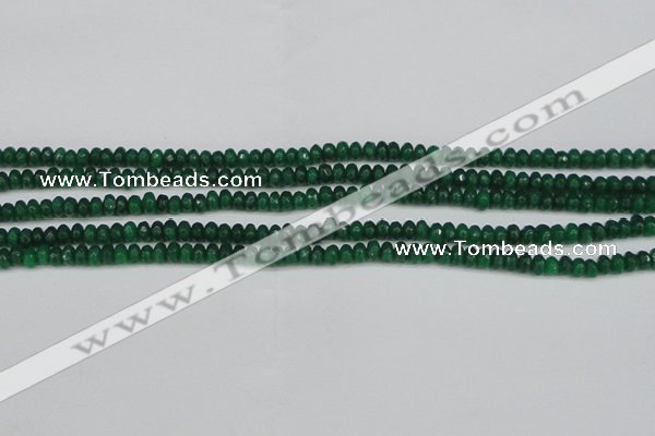 CCN4110 15.5 inches 2*4mm faceted rondelle candy jade beads