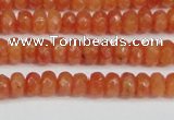 CCN4121 15.5 inches 4*6mm faceted rondelle candy jade beads