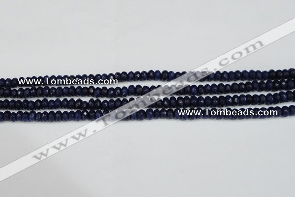 CCN4143 15.5 inches 4*6mm faceted rondelle candy jade beads