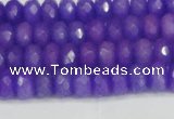 CCN4163 15.5 inches 5*8mm faceted rondelle candy jade beads