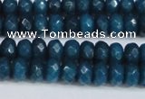 CCN4167 15.5 inches 5*8mm faceted rondelle candy jade beads