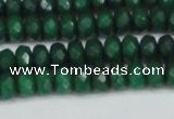 CCN4170 15.5 inches 5*8mm faceted rondelle candy jade beads