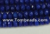 CCN4171 15.5 inches 5*8mm faceted rondelle candy jade beads