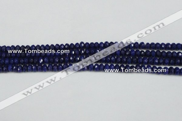 CCN4172 15.5 inches 5*8mm faceted rondelle candy jade beads