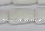 CCN4250 15.5 inches 18*25mm faceted trapezoid candy jade beads