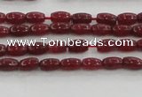 CCN4513 15.5 inches 3*5mm rice candy jade beads wholesale