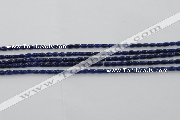 CCN4515 15.5 inches 3*5mm rice candy jade beads wholesale