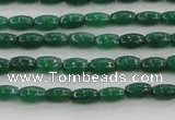 CCN4516 15.5 inches 3*5mm rice candy jade beads wholesale