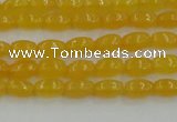 CCN4518 15.5 inches 4*6mm rice candy jade beads wholesale