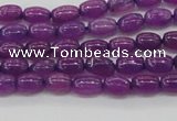 CCN4519 15.5 inches 4*6mm rice candy jade beads wholesale