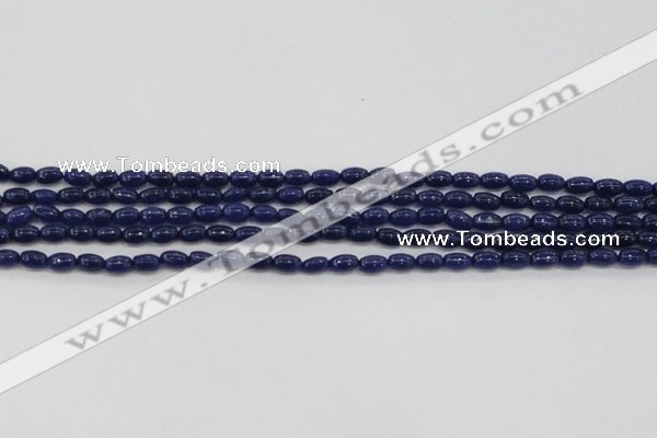 CCN4522 15.5 inches 4*6mm rice candy jade beads wholesale