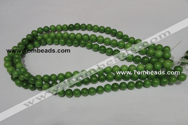 CCN46 15.5 inches 8mm round candy jade beads wholesale