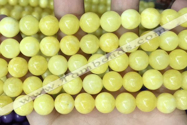 CCN5010 15.5 inches 8mm & 10mm round candy jade beads wholesale