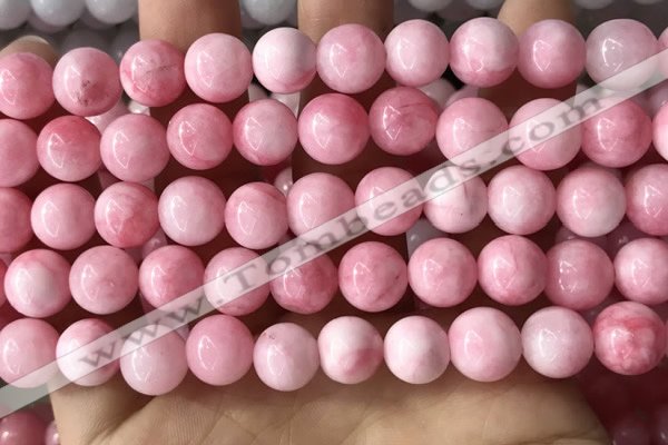 CCN5012 15.5 inches 8mm & 10mm round candy jade beads wholesale