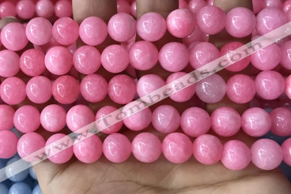 CCN5015 15.5 inches 8mm & 10mm round candy jade beads wholesale