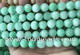 CCN5017 15.5 inches 8mm & 10mm round candy jade beads wholesale