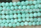 CCN5052 15.5 inches 8mm & 10mm faceted round candy jade beads