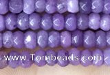 CCN5110 15 inches 3*4mm faceted rondelle candy jade beads