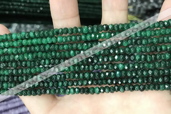 CCN5123 15 inches 3*4mm faceted rondelle candy jade beads