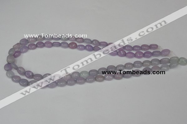 CCN514 15.5 inches 8*10mm oval candy jade beads wholesale