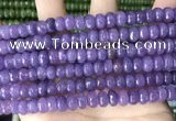 CCN5146 15 inches 5*8mm faceted rondelle candy jade beads