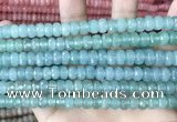 CCN5148 15 inches 5*8mm faceted rondelle candy jade beads