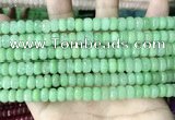 CCN5157 15 inches 5*8mm faceted rondelle candy jade beads