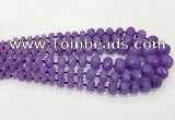 CCN5171 5*8mm - 14*20mm faceted rondelle candy jade graduated beads