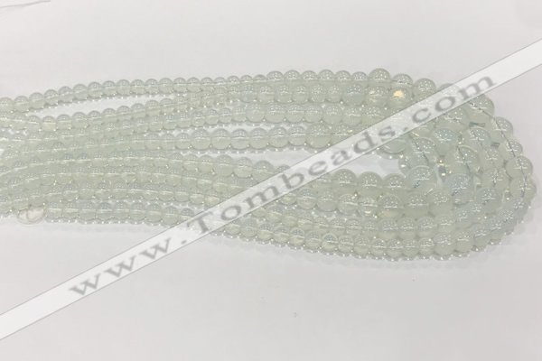 CCN5185 6mm - 14mm round opal gemstone graduated beads