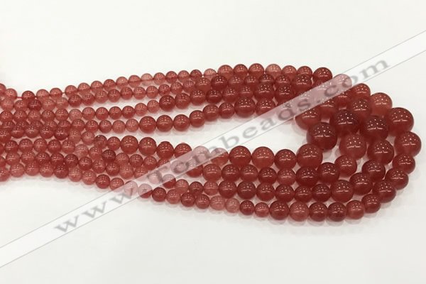 CCN5193 6mm - 14mm round candy jade graduated beads