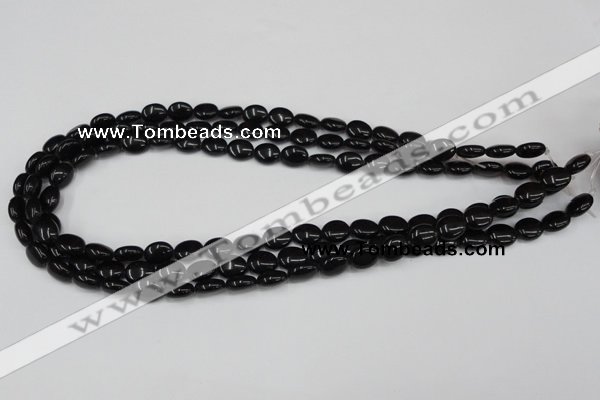 CCN520 15.5 inches 8*10mm oval candy jade beads wholesale