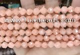 CCN5233 15 inches 8mm faceted nuggets candy jade beads