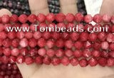 CCN5240 15 inches 8mm faceted nuggets candy jade beads