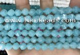 CCN5245 15 inches 8mm faceted nuggets candy jade beads