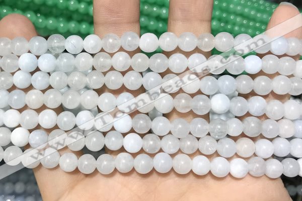 CCN5271 15 inches 6mm round candy jade beads Wholesale