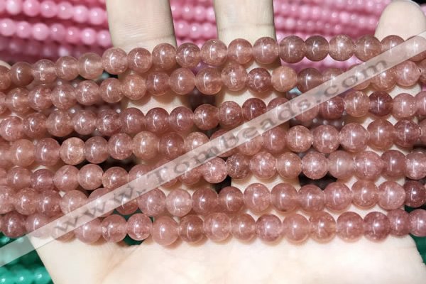 CCN5278 15 inches 6mm round candy jade beads Wholesale