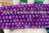 CCN5281 15 inches 6mm round candy jade beads Wholesale