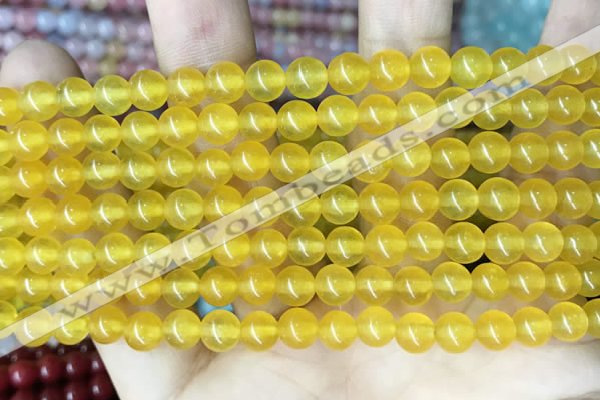 CCN5282 15 inches 6mm round candy jade beads Wholesale