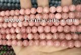 CCN5321 15 inches 8mm round candy jade beads Wholesale