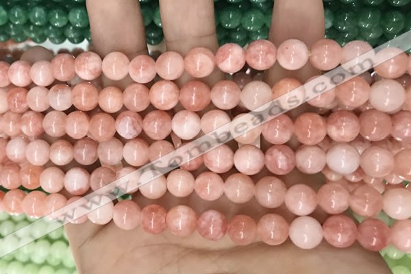 CCN5322 15 inches 8mm round candy jade beads Wholesale