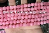 CCN5324 15 inches 8mm round candy jade beads Wholesale