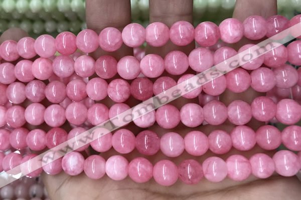 CCN5325 15 inches 8mm round candy jade beads Wholesale