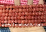 CCN5328 15 inches 8mm round candy jade beads Wholesale