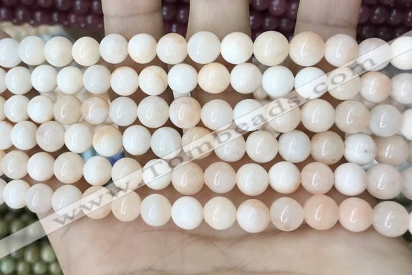 CCN5340 15 inches 8mm round candy jade beads Wholesale