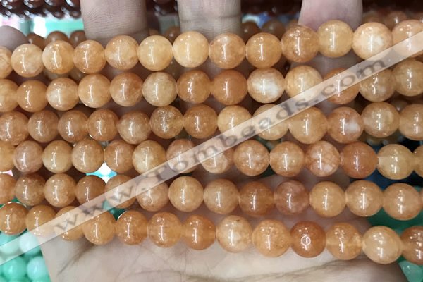 CCN5345 15 inches 8mm round candy jade beads Wholesale