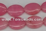 CCN536 15.5 inches 15*20mm oval candy jade beads wholesale